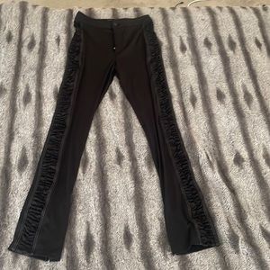 Black stretchy high Waisted Pants